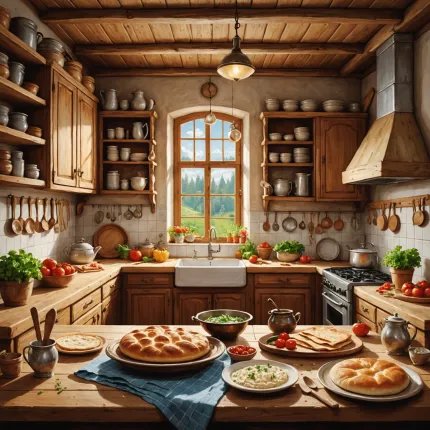 Искусство приготовления: от простых лепешек до секретов куриных сердечек